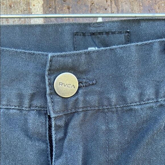 RVCA Men's Nature X Industry Black Casual Dress Pants Slacks 36 - Picture 6 of 15